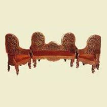 Wood Carved Sofa Set