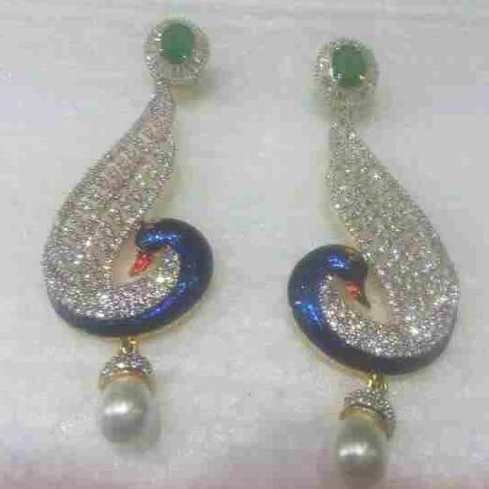 American Diamond with Meena -Peacock