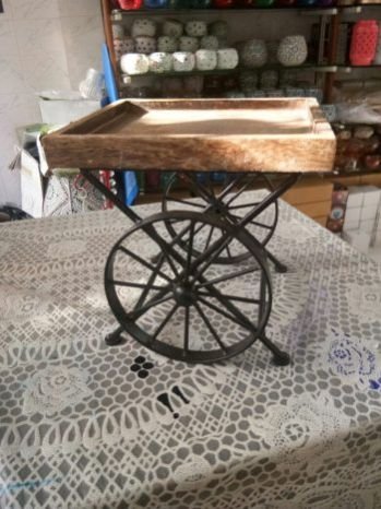 WA0070 Wrought Iron Serving Tray