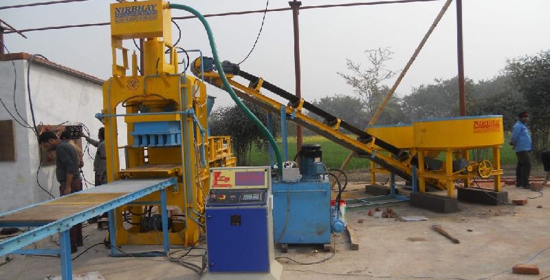 Fully Automatic Fly Ash Bricks Making Machine (NH-1024) 02