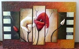 Flower Mural Painting