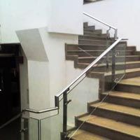 Mild Steel Stair Railing 06