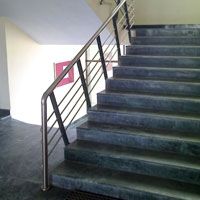 Mild Steel Stair Railing 07