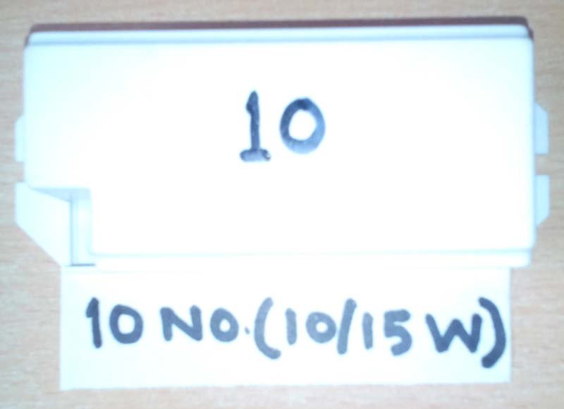 10 No. (10/15 W)