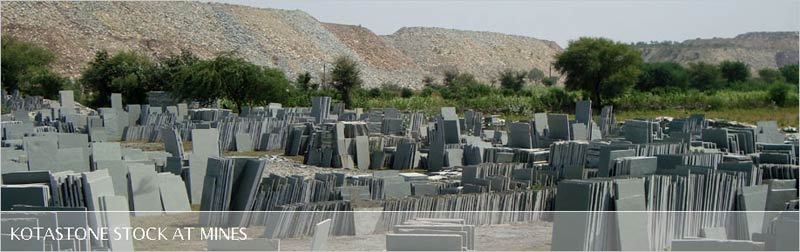 Rough Blue Kota Stone Slabs 04