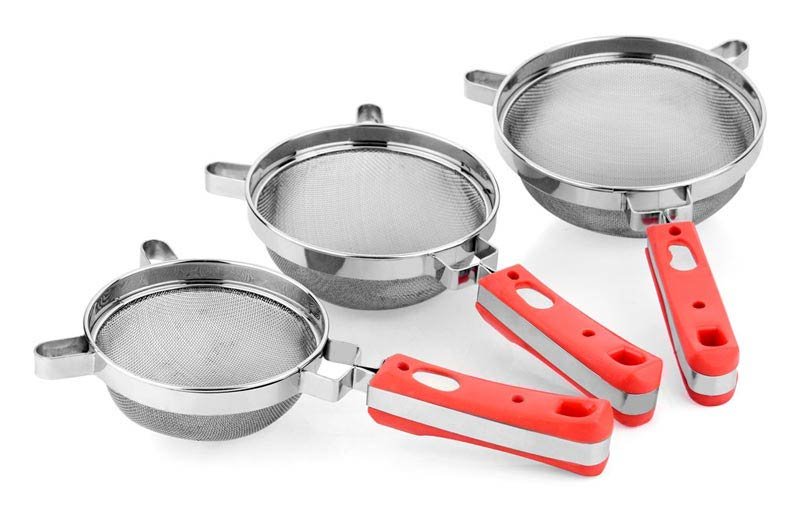 Stainless Steel Soup And Juice Strainers 01