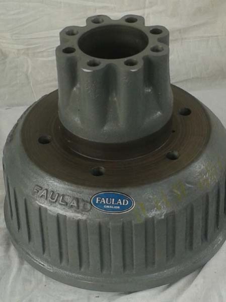 Rear Hub Drum 407 T.C. 8 Axle Hole