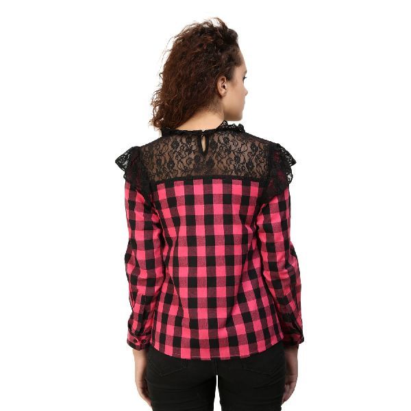 Ladies Designer Red Top 09