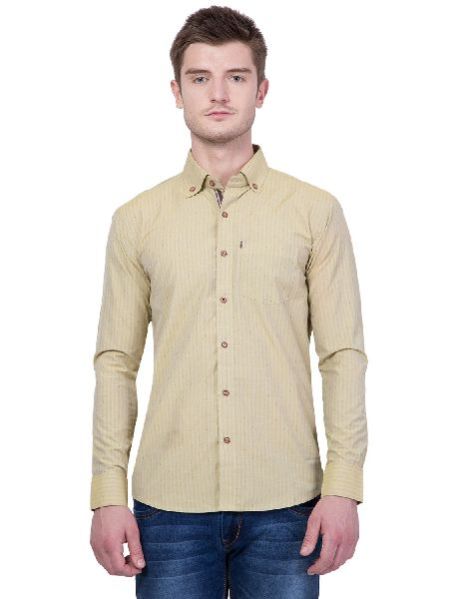 Mens Cotton Chambray Shirt 05