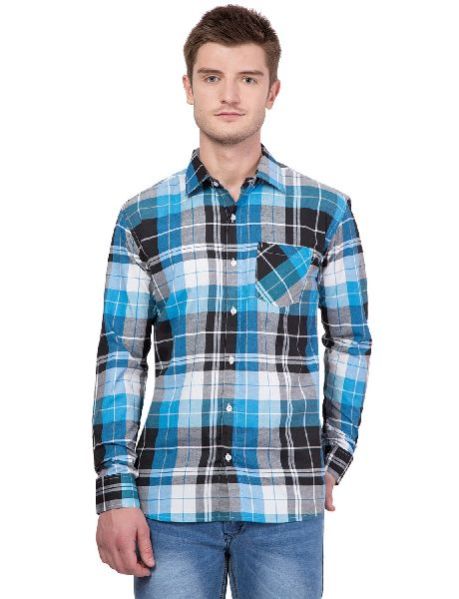 Mens Cotton Chambray Shirt 15