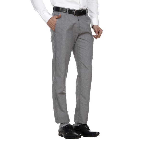 Mens Grey Formal Trouser 02