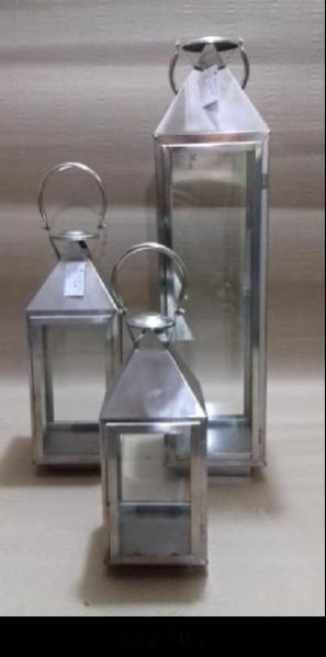Stainless Steel Hanging Lanterns (126 ABC)