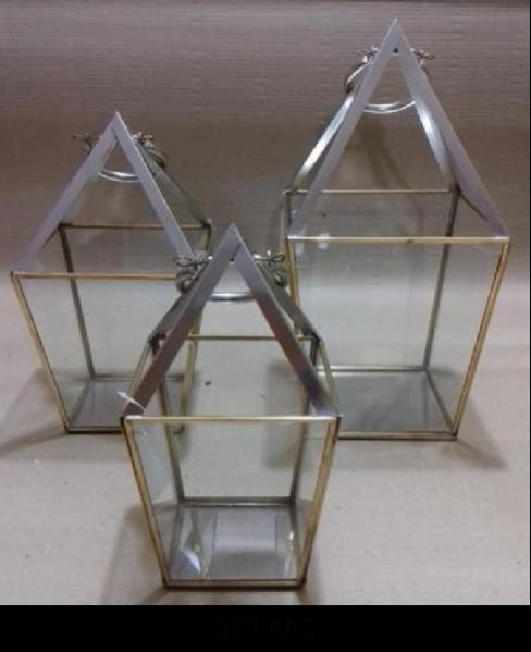 Stainless Steel Hanging Lanterns (127 ABC)