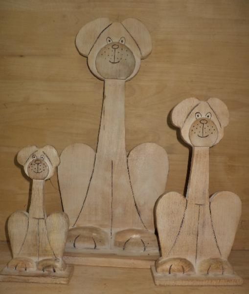 Wooden Cartoons 02