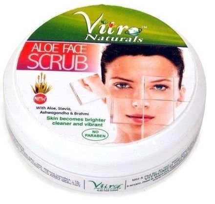 Vitro Naturals Aloe Face Scrub 02