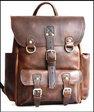 Leather Backpack Bags (BG-1401)