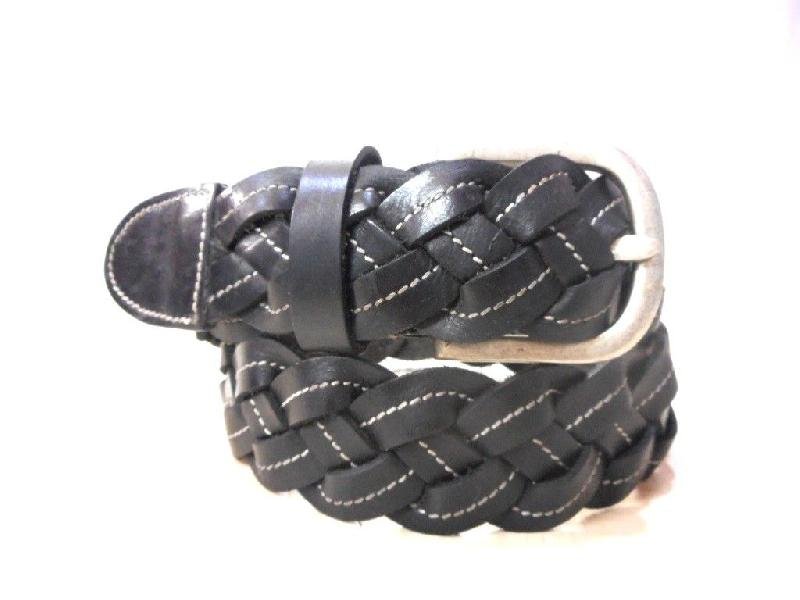 Leather Braided Belt (BL-2613)