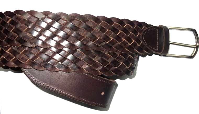 Leather Braided Belt (BL-2616)