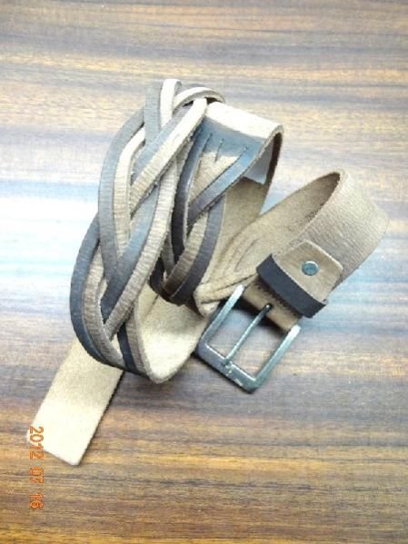 Leather Braided Belt (BL-2622)
