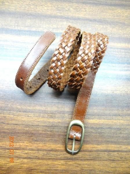 Leather Braided Belt (BL-2623)