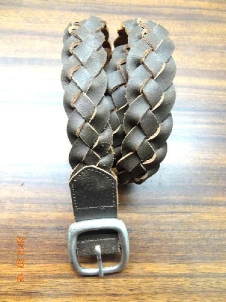 Leather Braided Belt (BL-2627)