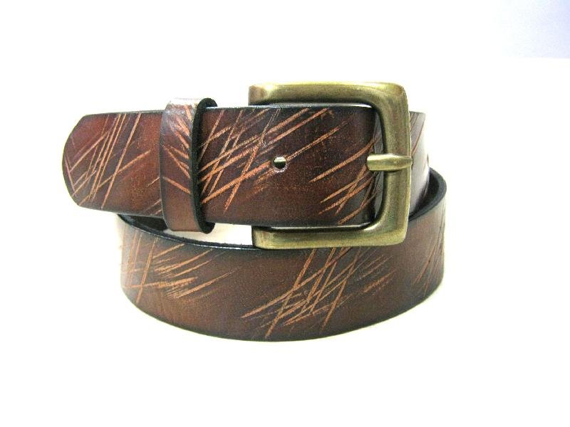 Leather Casual Belt (BL-2592)
