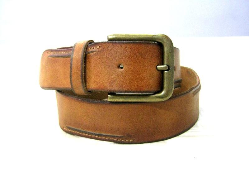 Leather Casual Belt (BL-2593)