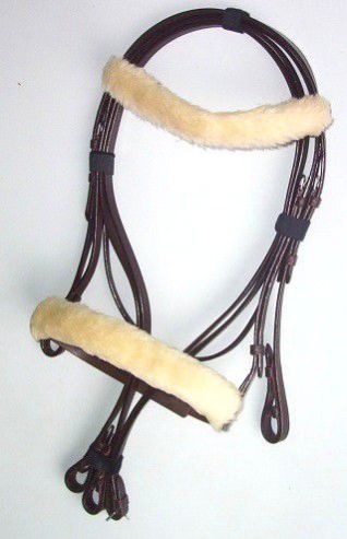 Leather Horse Bridle (BR-1071)