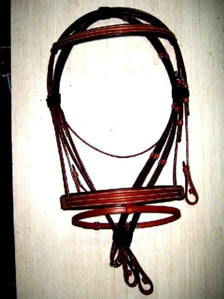 Leather Horse Bridle (BR-1091)