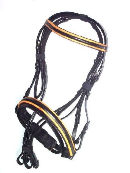 Leather Horse Bridle (BR-1132)