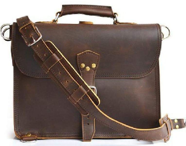 Leather Office Bag (BG-1445)
