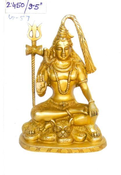 Brass Shiva Statue 02