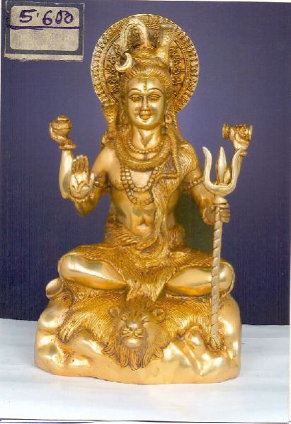 Brass Shiva Statue 03