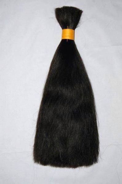 Double Drawn Non Remy Hair