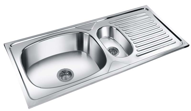 Single Kitchen Sink With Mini Bowl