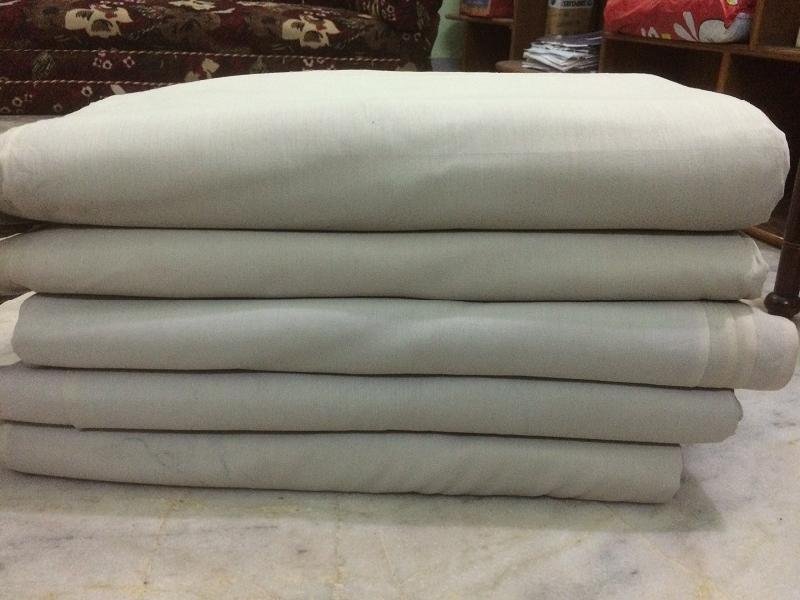 Herbal Dyed Linen Fabric 03