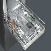Stainless Steel Perforated Cutlery Basket