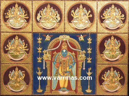 Antique Finish Tanjore Painting (10019)