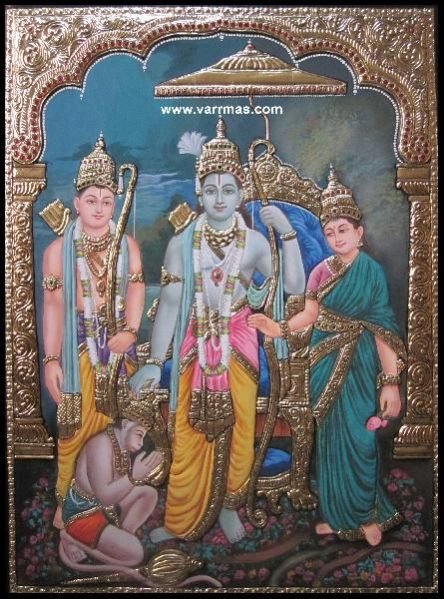 Antique Finish Tanjore Painting (10021)