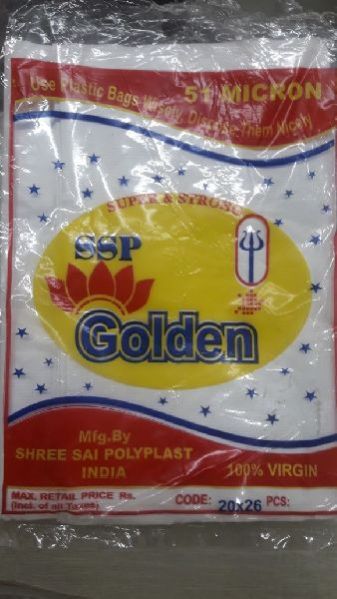 Golden Plastic Pick Up Bags 01