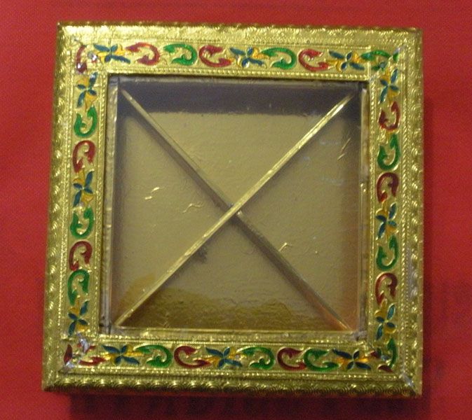 Oxidize Wooden Square Dry Fruit Box