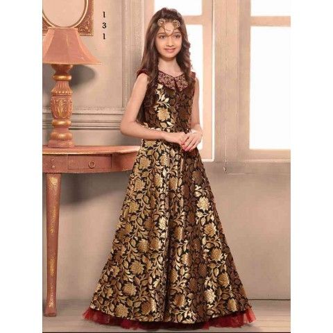 Girls Long Dress (SKU - S649-131)
