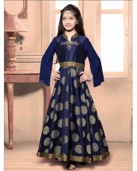 Girls Long Dress (SKU - S649-133-2)