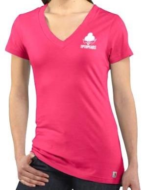 Pink Ladies V Neck T-Shirt