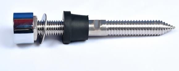 Brass Wall Hung Rack Bolt