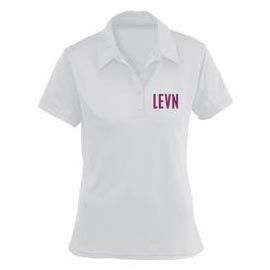 Ladies White Polo T-Shirt