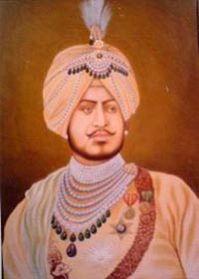 Raja Ranjeet Singh (Punjab) Oil Painting