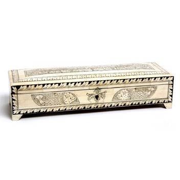 Wooden Bone Inlay Three Box