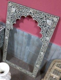 Wooden Frame with Bone Inlay 02