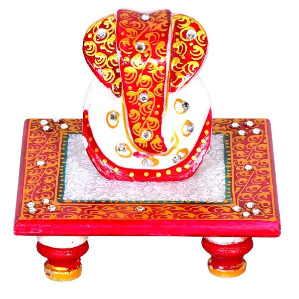 Marble Ganesha Statue 01